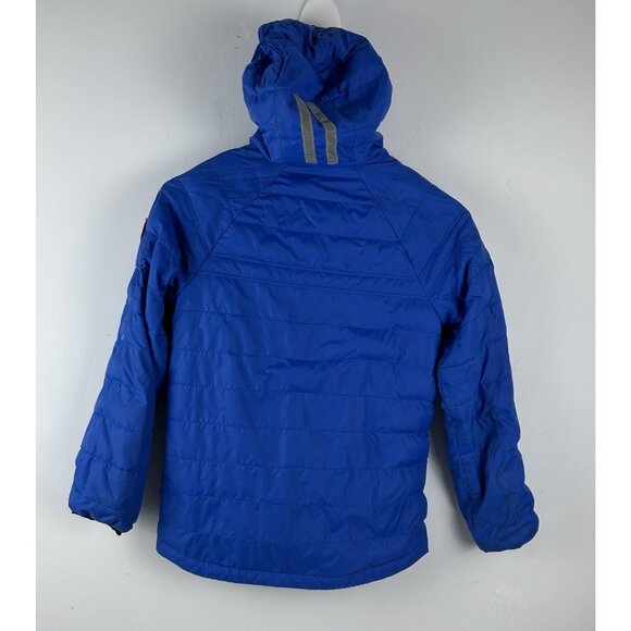 Canada Goose Boys Youth Sherwood Puffer M 10-12 Royal Blue 5070ypd Authentic - Picture 3 of 16